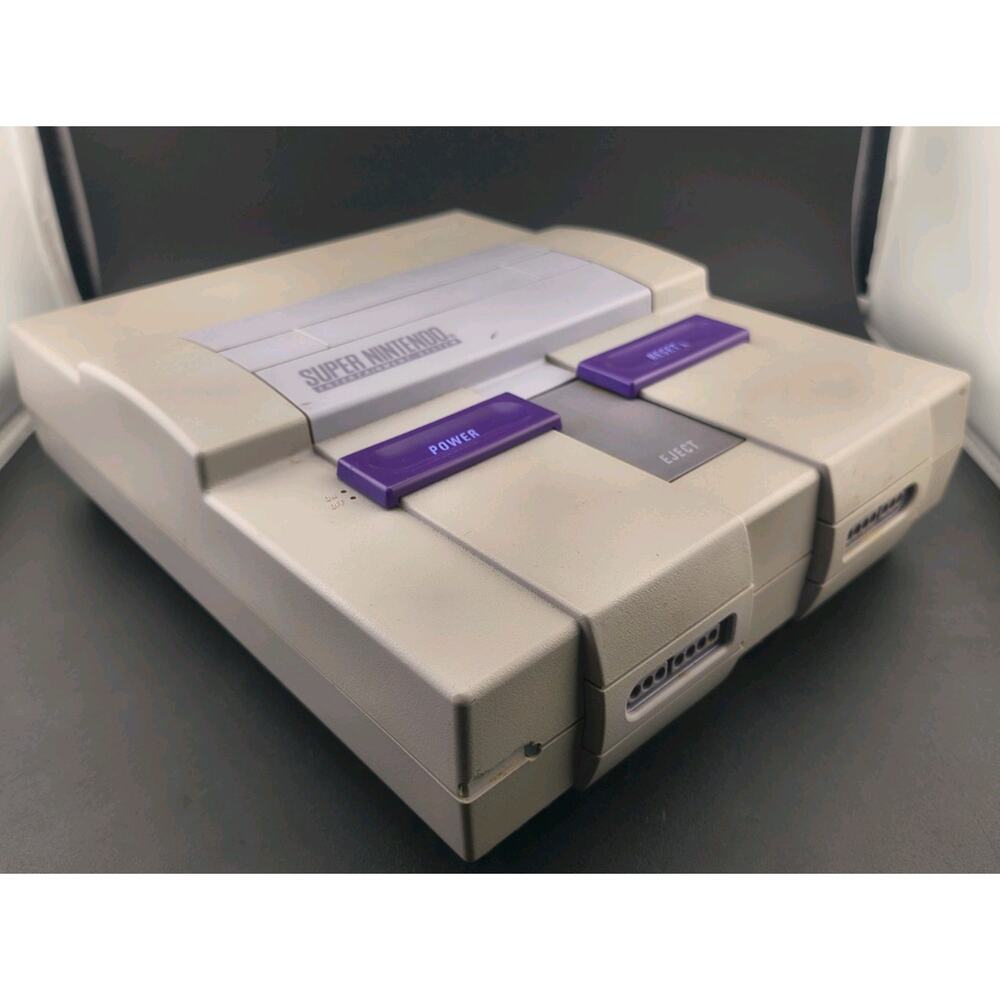 Nintendo SNES Console (SNS-001) - For Parts/Repair - Black Screen Issue